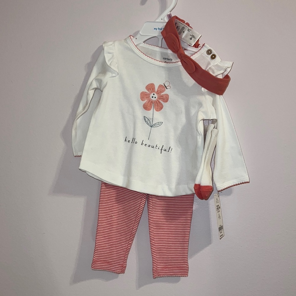 Carter’s Baby Girls “hello beautiful!” Outfit